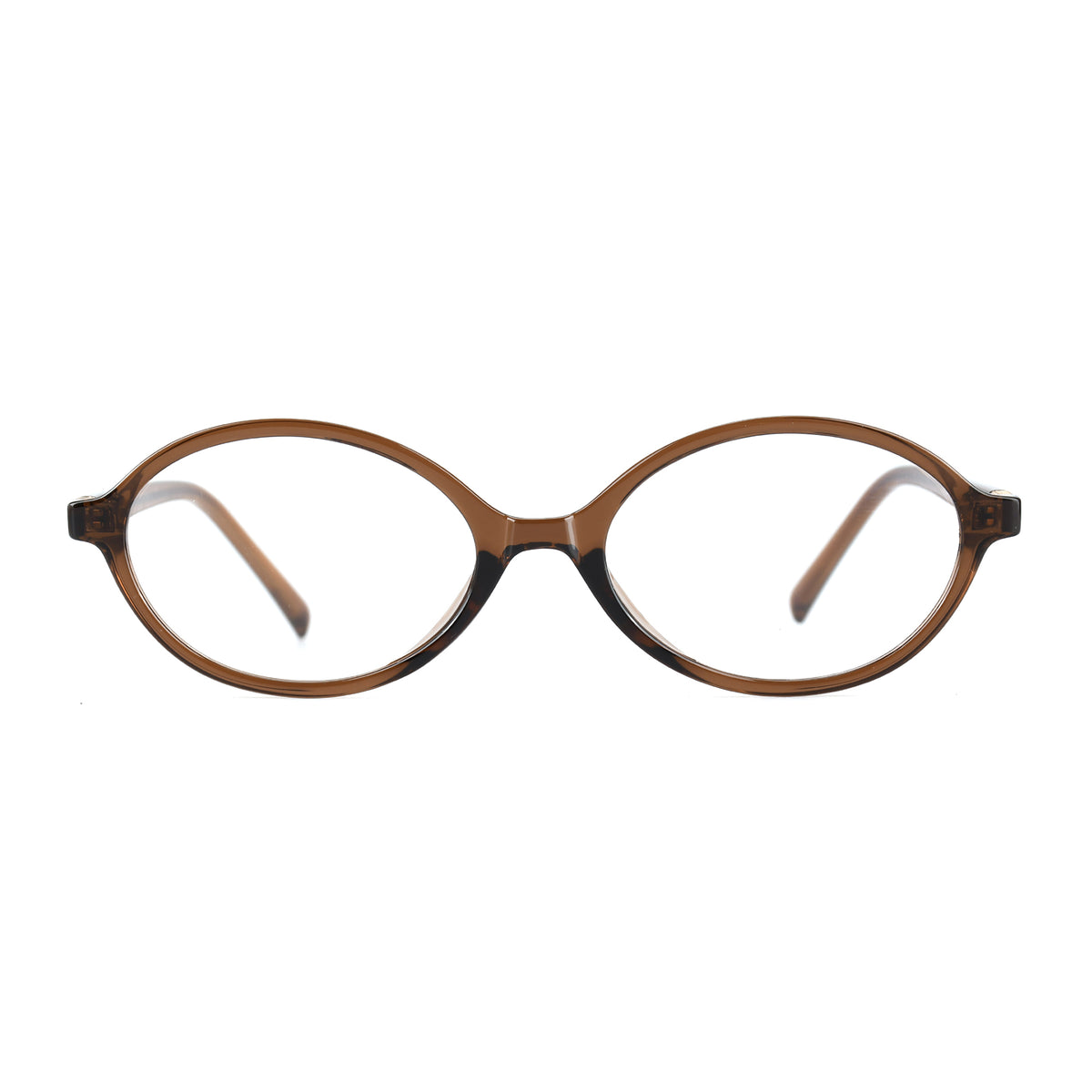Aelia Transparent Brown silmälasikehykset