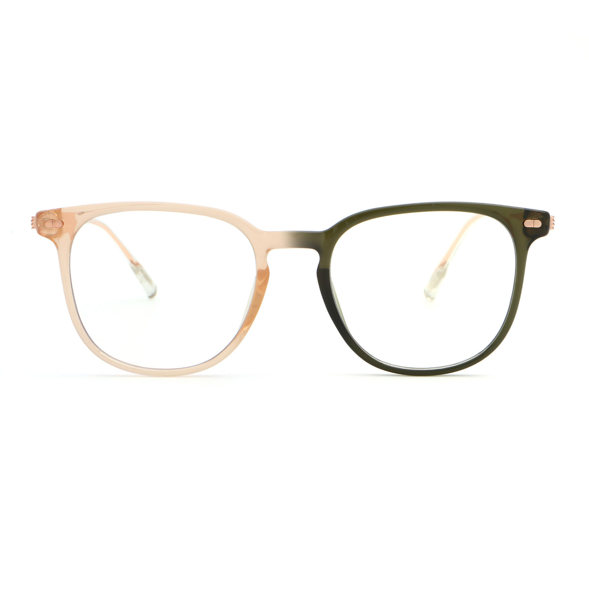 Asterope Pink Olive silmälasikehykset