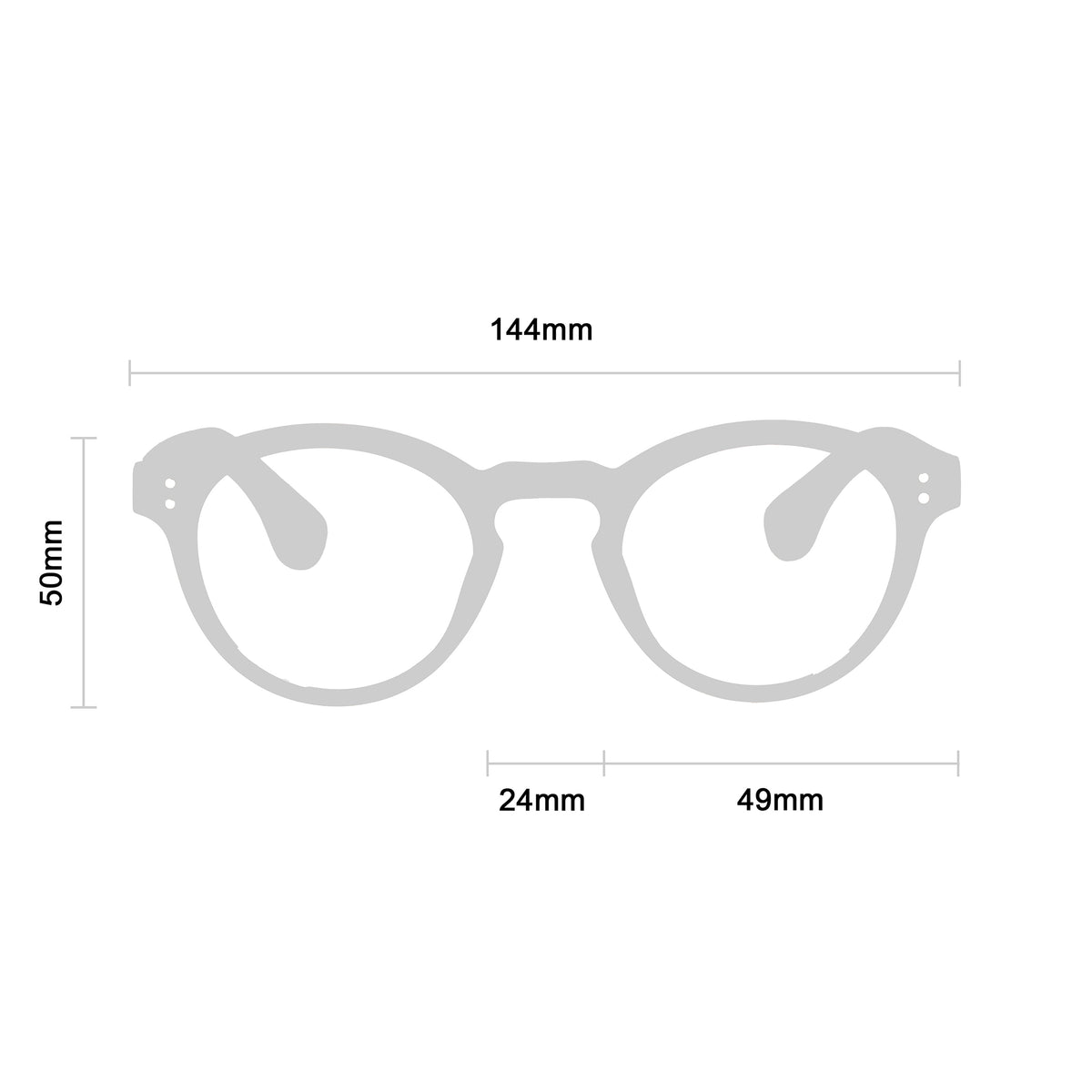 Izar Transparent silmälasikehykset