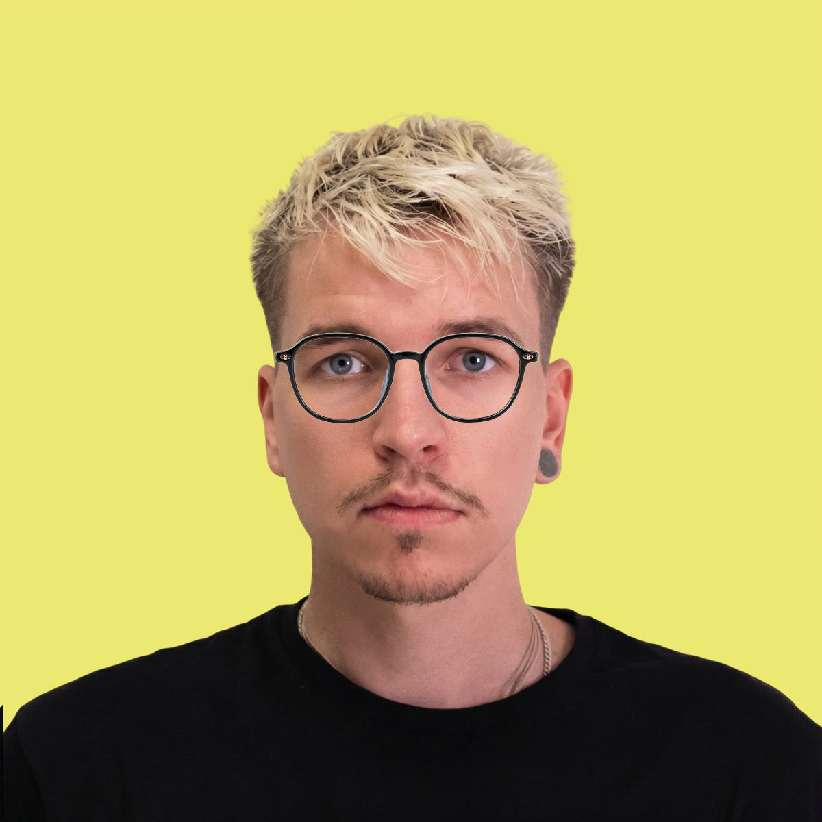 Penelope Black Gold silmälasikehykset