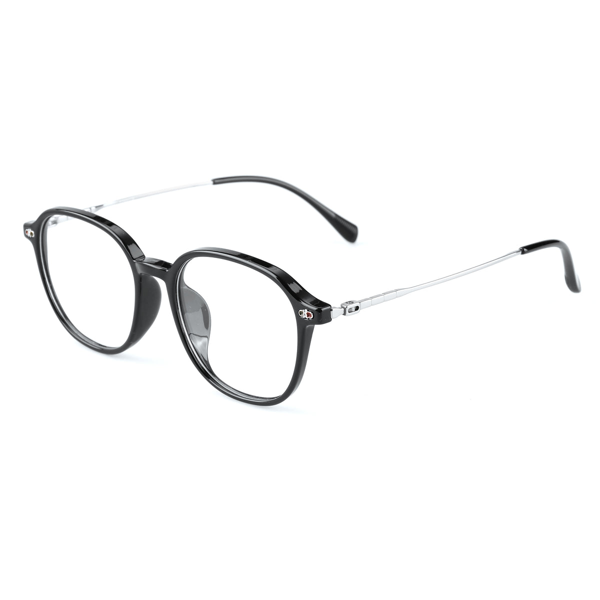 Penelope Black Silver silmälasikehykset