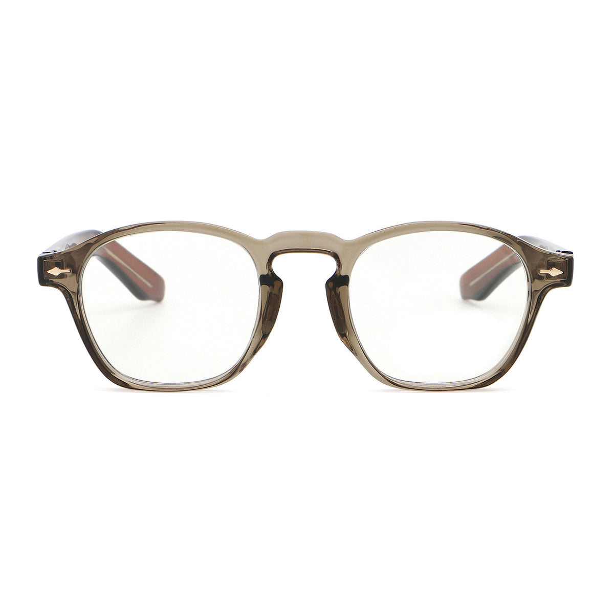 Schedar Transparent Brown silmälasikehykset