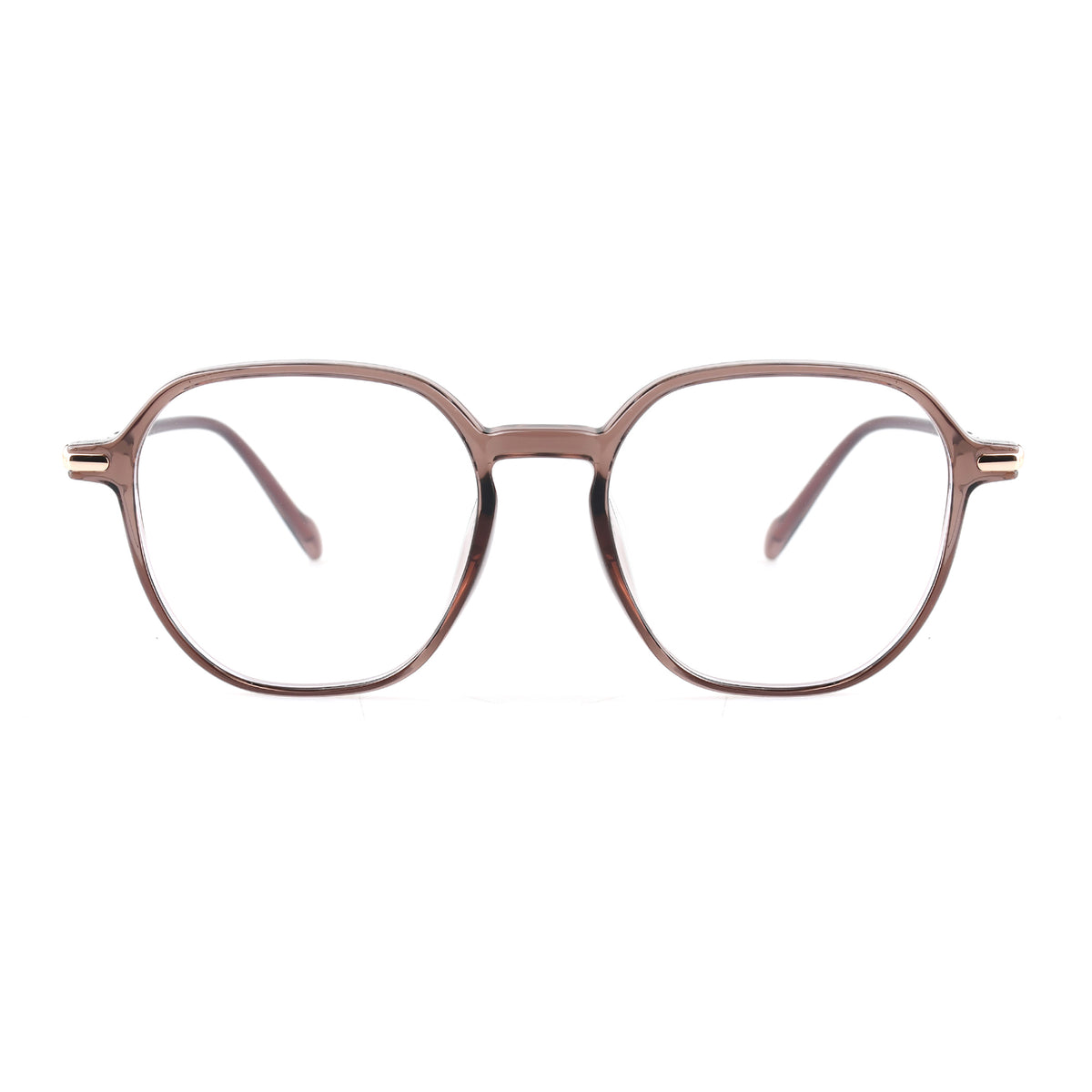 Tabit Transparent Coffee silmälasikehykset
