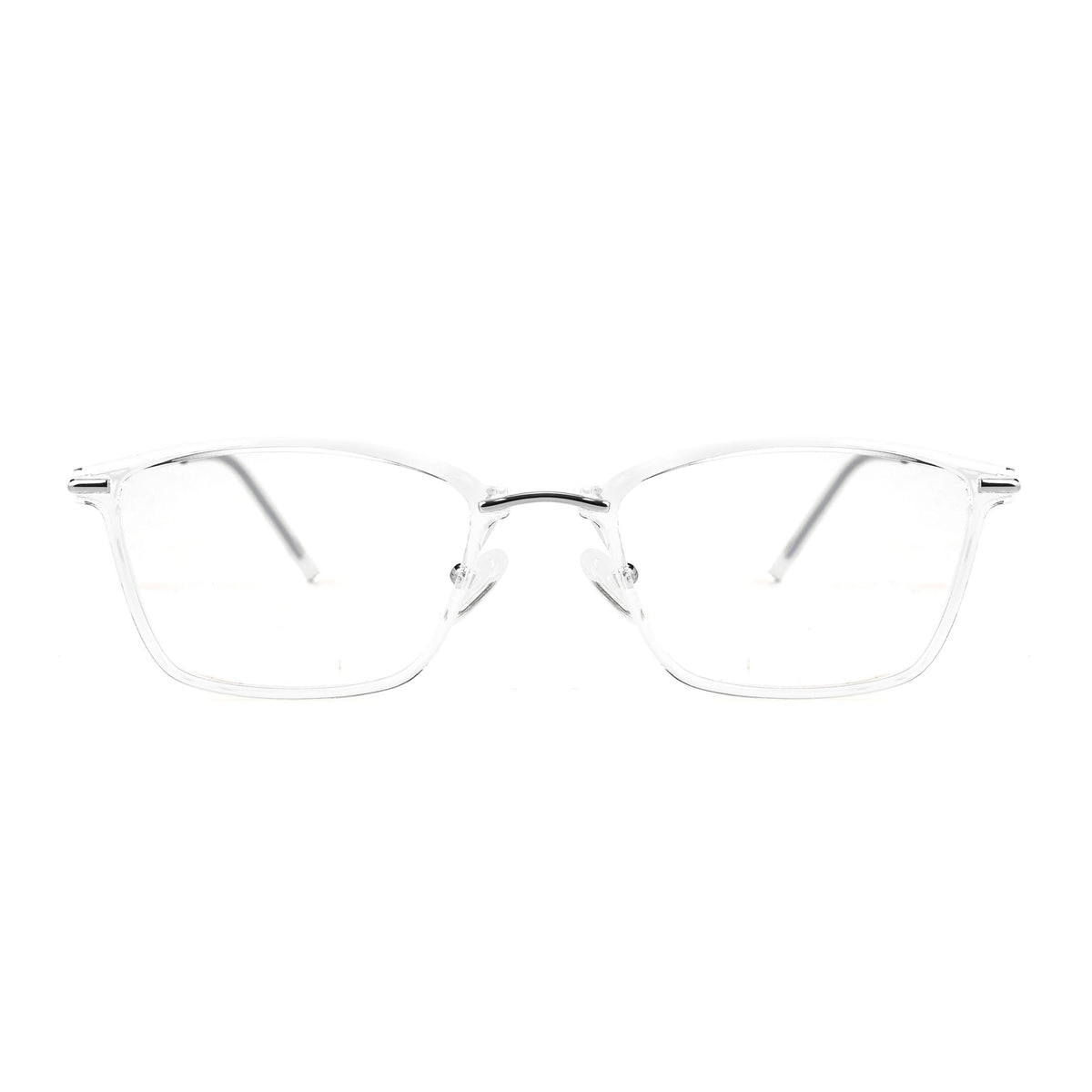 Theron Transparent Silver silmälasikehykset