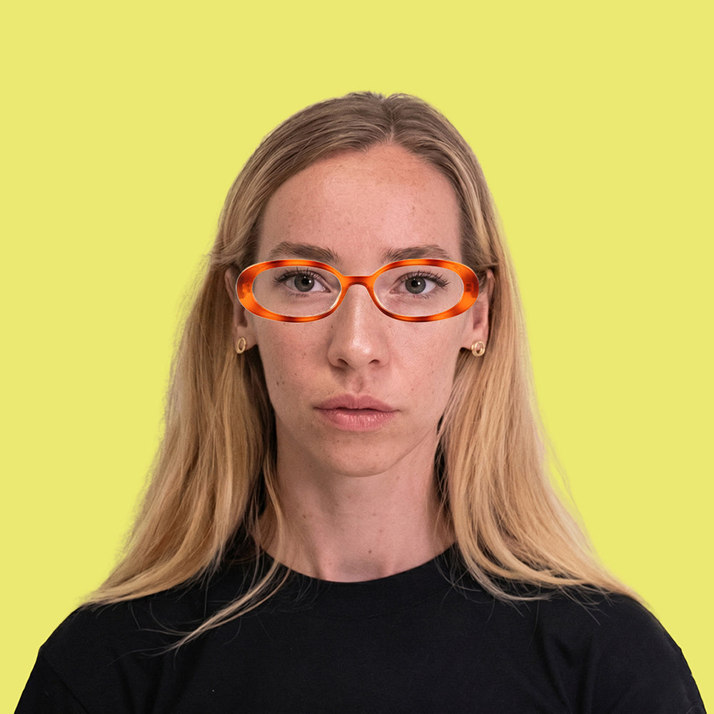 Tyche Amber silmälasikehykset