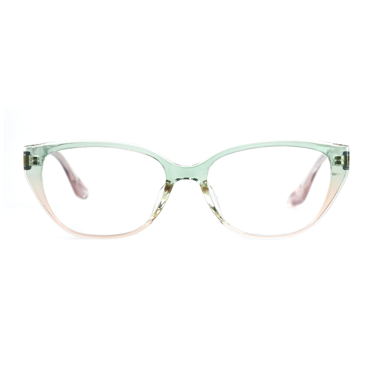 Zaniah Green Peach silmälasikehykset